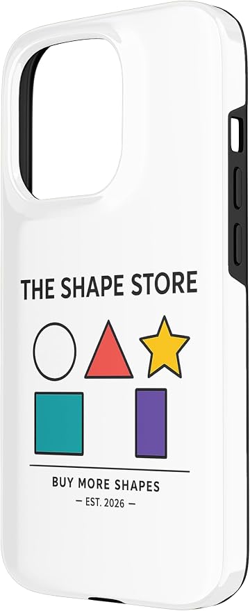 The Shape Store Funny Viral Meme from 2026 AI Humor Case for iPhone 15 Pro