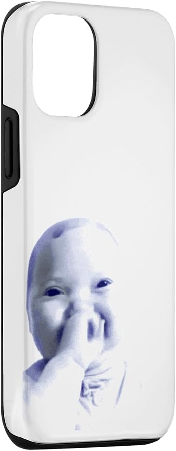 AI Baby Holding Laugh Meme Case for iPhone 12/12 Pro