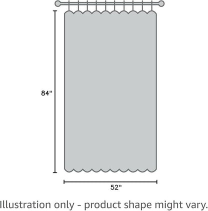NICETOWN Weighted Outdoor Curtains for Patio Waterproof, Thermal Insulated Room Darkening Top & Bottom Grommets Drape, Windproof and Better Privacy for Porch, Biscotti Beige, W52 x L84, 1 Panel