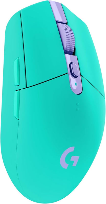Logitech G305 Lightspeed Wireless Gaming Mouse - Mint | 12,000 DPI, Lightweight, 6 Programmable Buttons, 250h Battery, On-Board Memory, Compatible with PC and Mac