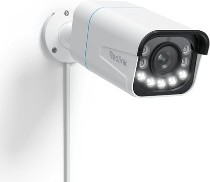 REOLINK PoE Security Camera RLC-811A 5X Optical Zoom, 4K Color Night Vision | 123° FoV, Outdoor Wired IP, Human/Vehicle/Animal Smart Detection, 2 Way Talk, Supports up to 512GB microSD Card