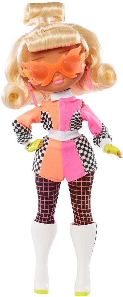 L.O.L. Surprise! O.M.G. Speedster Fashion Doll with Multiple Surprises and Fabulous Accessories – Great Gift for Kids Ages 4+