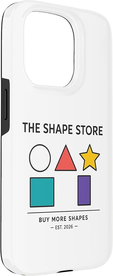 The Shape Store Funny Viral Meme from 2026 AI Humor Case for iPhone 15 Pro