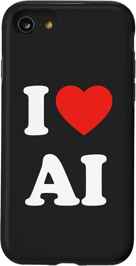 I AI Stem Lover AI Tech Enthusiast Case for iPhone SE (2020) / 7/8