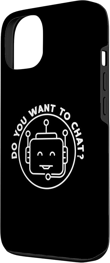Chatbot - Do You Want To Chat? AI and ML Geek Case for iPhone 13