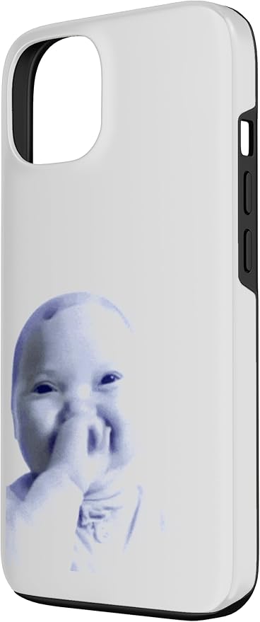 AI Baby Holding Laugh Meme Case for iPhone 13