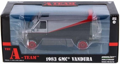 Greenlight 1:24 Hollywood - The A-Team - 1983 GMC Vandura,colors may vary