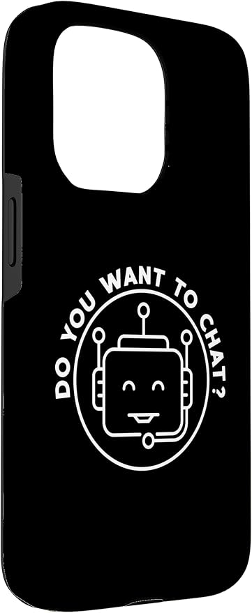 Chatbot - Do You Want To Chat? AI and ML Geek Case for iPhone 15 Pro