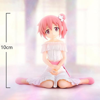 QAHEART Anime AkemiHomura Figure Madoka Kaname Action Figure Anime Girl Sitting Model Statue Figurine Ornaments