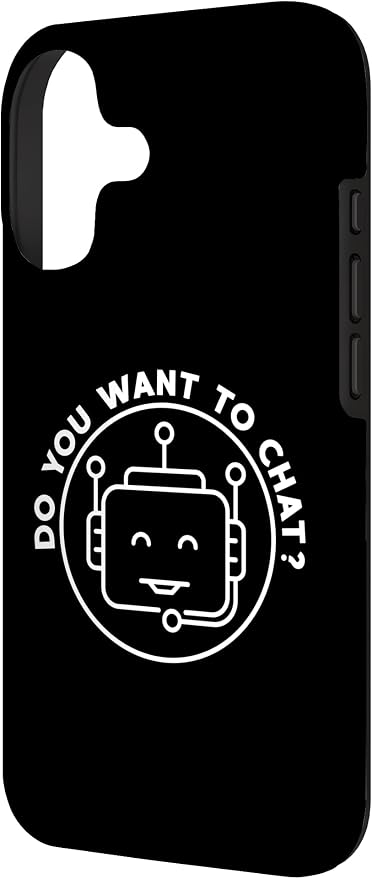 Chatbot - Do You Want to Chat? AI and ML Geek Case for iPhone 17