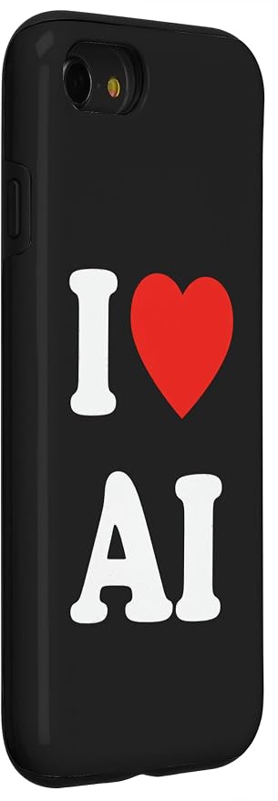 I AI Stem Lover AI Tech Enthusiast Case for iPhone SE (2020) / 7/8