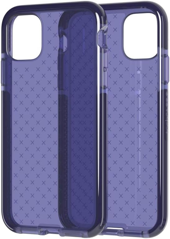 tech21 Evo Check for Apple iPhone 11 - Germ Fighting Antimicrobial Phone Case with 12 ft. Drop Protection Indigo