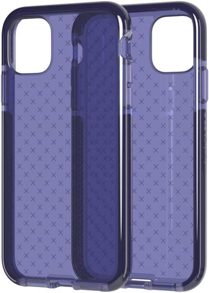 tech21 Evo Check for Apple iPhone 11 - Germ Fighting Antimicrobial Phone Case with 12 ft. Drop Protection Indigo