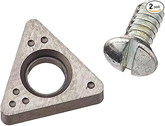 Ammco 9069142 Negative Rake Carbide Insert, (Pack of 2)
