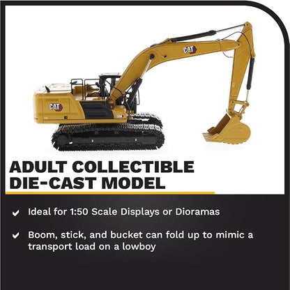 Diecast Masters 1:50 Caterpillar 336 Next Generation Hydraulic Excavator Model Toy