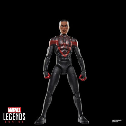 Marvel Legends Series Ultimate Miles Morales, Spider-Man Comics-Inspired Collectible 6-Inch Scale Action Figure with Character-Sized Comic Accessory