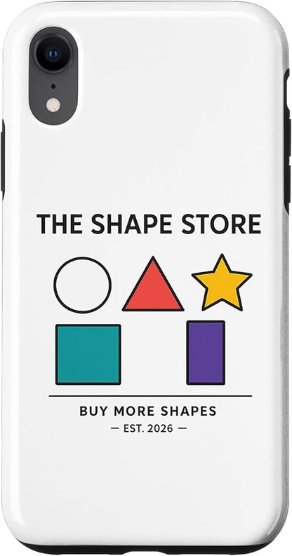The Shape Store Funny Viral Meme from 2026 AI Humor Case for iPhone XR