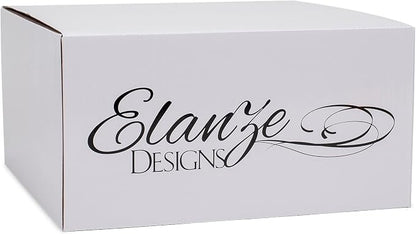 Elanze Designs Glossy Reactive Glaze Large 17 Fluid Ounce Everyday Kitchen Food Grade Ceramic Stoneware Coffee Mug Cup with Comfort Curved Handles, Set of 4, Rose Pink