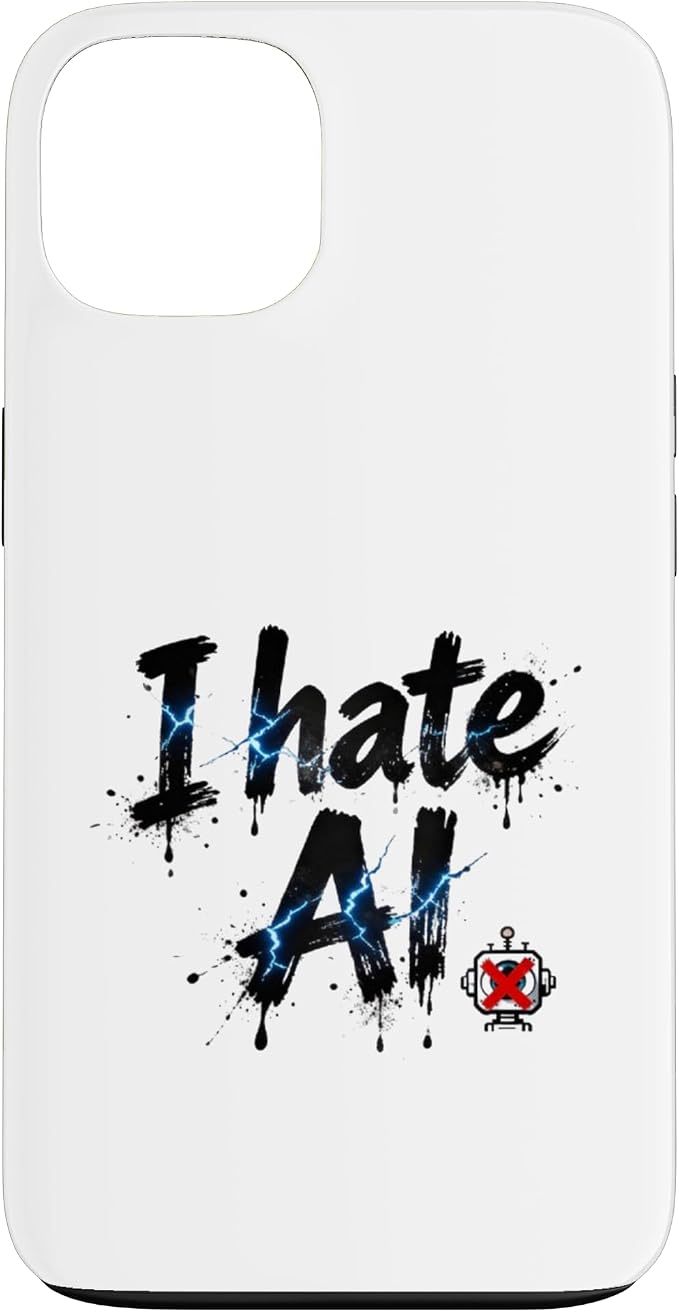 I Hate Ai Case for iPhone 13