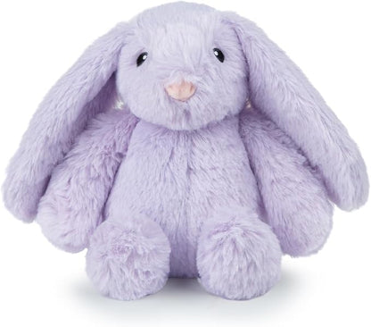 Best Pet Supplies Squeaky Dog Toys with Soft Durable Fabric for Small, Medium and Large Pets Interactive Toy for Indoor Play, Supports Active Biting and Play - Bunny (Purple), Small