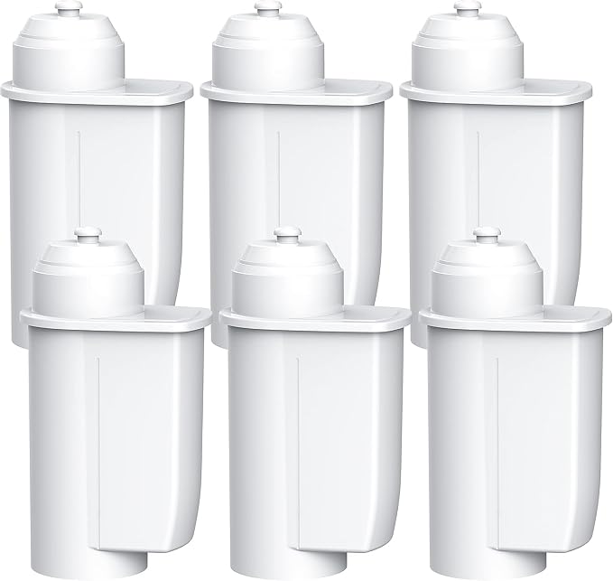 Waterdrop TCZ7003 filter Replacement for Bosch® TCZ7003 Filter 6 Pack | Replacement for Bosch® Espresso Machine Coffee Water Filter, Siemens®, TZ70003, TÜV SÜD Certified, 6 Pack