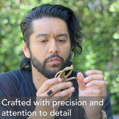 BePuzzled | Dial Hanayama Metal Brainteaser Puzzle Mensa Rated Level 5, for Ages 12 and Up