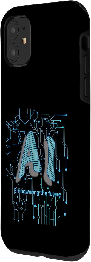 AI Circuit Board Tech Design for programmers & Engineers Case for iPhone 11
