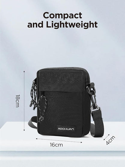 AOCHUAN 3-Axis Gimbal Stabilizer for Smartphone Smart AI XPro Black & B10 Storage Bag & E10 Extension Rod
