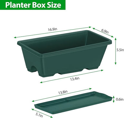 YBING Elevated Raised Garden Bed with Legs Outdoor Mobile Herb Garden Planter with Storage Shelf 6 Pocket Patio Raised Planter Boxes on Wheels Elevated Flower Bed 42x17x30in Green