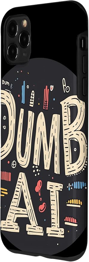 iPhone 11 Pro Max Dumb AI Stamp Costume Case
