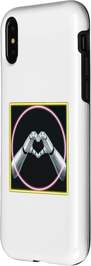 iPhone X/XS Hand Heart AI Robot | Hands Robot Shirt Case
