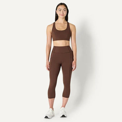 Amazon Essentials Women's Active Total Train Gym Workout Leggings
