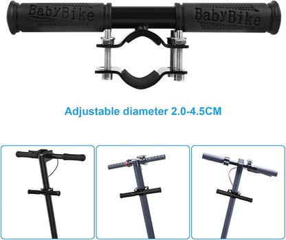 Ainiv Electric Scooter Handlebar for Kids, Child Safe Handrail, Adjustable Children's Handle Grip, Aluminum Alloy Armrest Handle Bar for Xiaomi Mijia M365 Electric Scooter Skateboard Accessory Parts