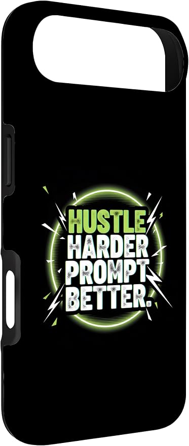 Hustle Harder Prompt Better AI Artificial Intelligence Case for iPhone Air