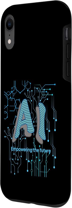 AI Circuit Board Tech Design for programmers & Engineers Case for iPhone XR