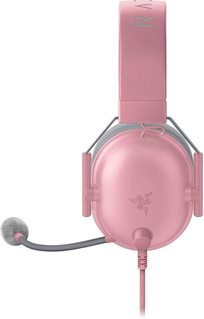 Razer BlackShark V2 X Wired Xbox Gaming Headset, Pink | 50mm Drivers, Cardioid Mic, Lightweight, Comfortable Noise Isolating Earcups, For Xbox Series X, Series S, PS5, PC, Switch