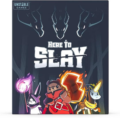 Unstable Games Here to Slay Card Game - Fantasy Adventure Strategy Game for 2-6 Players, Ages 10 and Up - Family Game Night Card Game from the Creators of Unstable Unicorns