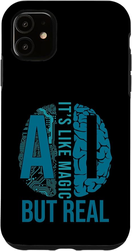 Artificial Intelligence Robot Futuristic AI Robotic Engineer Case for iPhone 11