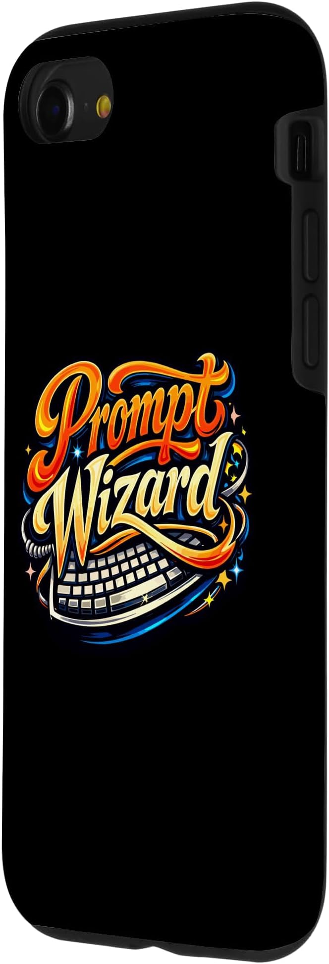 Prompt Wizard AI Retro Keyboard Case for iPhone SE (2020) / 7/8
