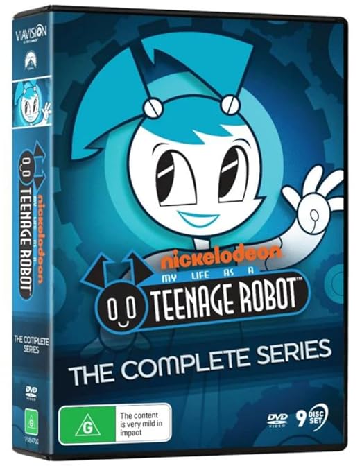 My Life as a Teenage Robot: The Complete Series (Seasons 1-3 / Bonus Features / 9-Disc Set) [DVD] [Region Free]