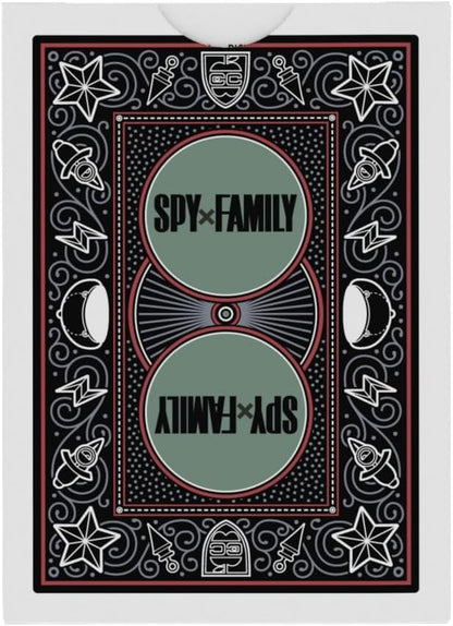 Bicycle Spy Family Collectible Standard 52 Deck of Cards, Poker Size, Anime Cartoon Gifts, Family & Kids Card Game Night