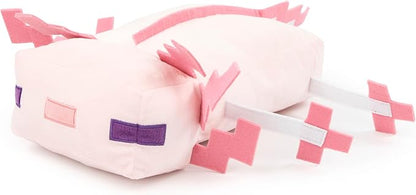 Jay Franco Minecraft Axolotl Plush Pillow Buddy - Super Soft Character Pillow - Polyester Microfiber, 18 Inches