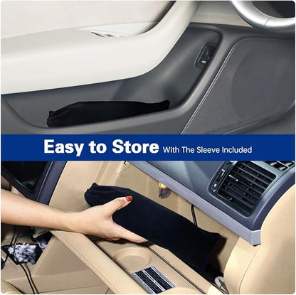 2026 Windshield Sun Shade Umbrella, Foldable Car Umbrella Sunshade with UV Block Car Front Window (Heat Insulation Protection) for Auto Windshield Covers Blackout Trucks Cars (Large)