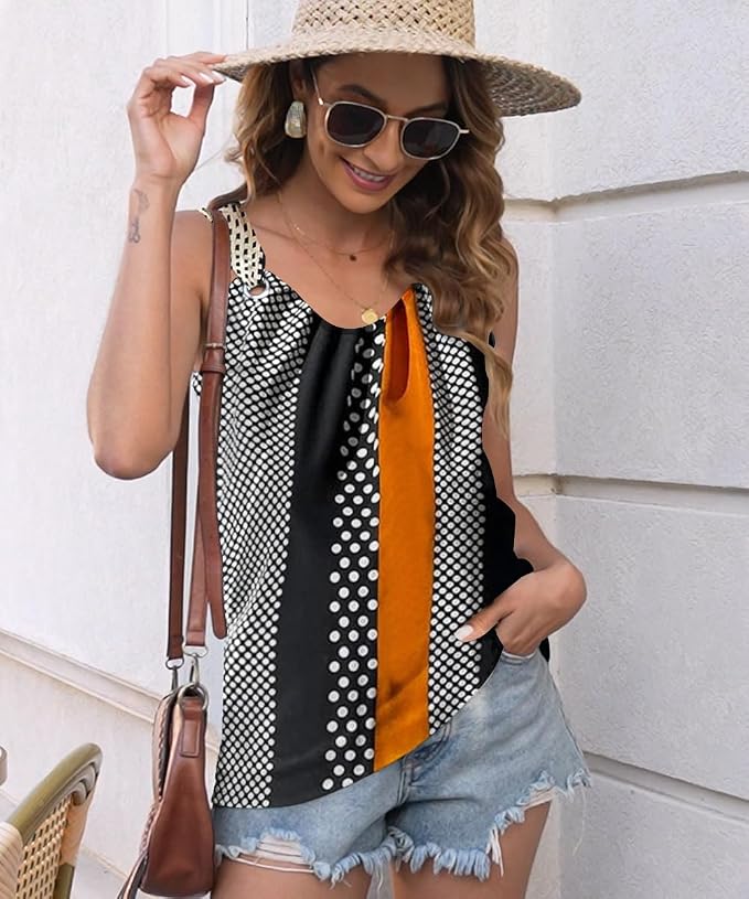 Disamer Womens Tank Tops 2026 Loose Fit Casual Summer Spaghetti Strap Trendy Spring Cute Lace Sleeveless T Shirts