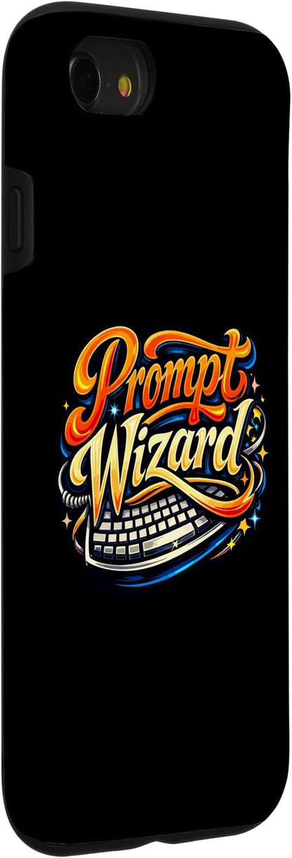 Prompt Wizard AI Retro Keyboard Case for iPhone SE (2020) / 7/8