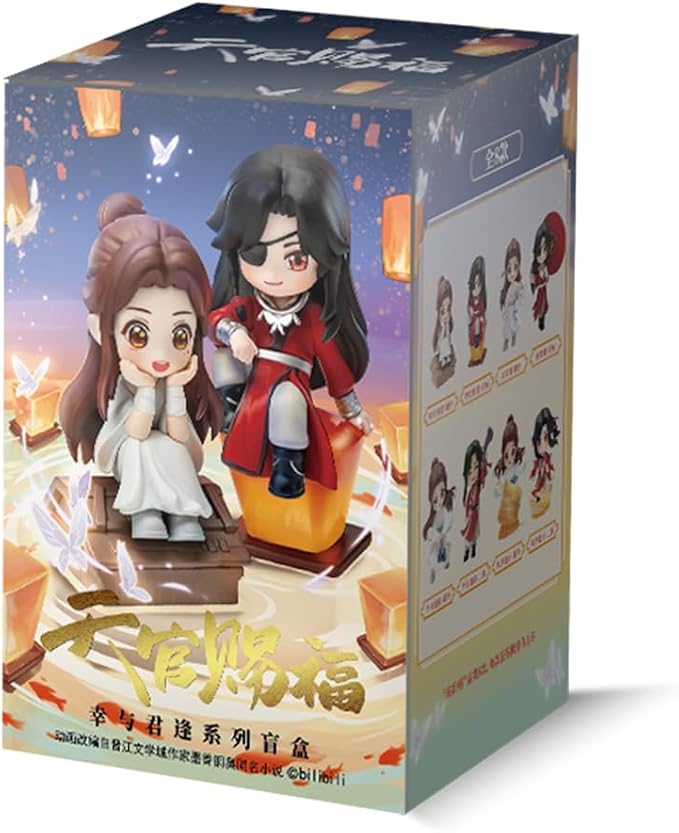 Heaven Official Blessing Hua Cheng Xie Lian Chibi Figure Blind Box Anime Gift (Third Set)