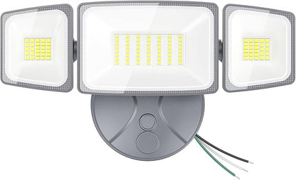 Onforu 75W LED Security Light, 7000LM Brightness Outdoor Flood Light Fixture Switch Controlled, IP65 Waterproof, 6500K White Wall Mount Exterior Security Floodlight for Eave, Yard, Garage, Porch