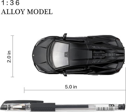 TOKAXI 1/36 Scale Lamborghini Revuelto Diecast Cars Models,Pull Back Vehicles Lamborghini Revuelto Toy Cars,Cars Gifts for Boys Girls