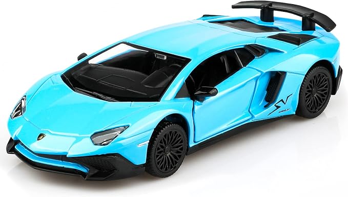 TOKAXI 1/36 Scale LP750-4 SV Diecast Car Models,Pull Back Vehicles Toy Cars,Cars Gifts for Boys Girls