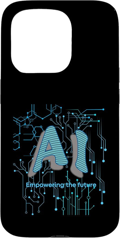 AI Circuit Board Tech Design for programmers & Engineers Case for iPhone 15 Pro